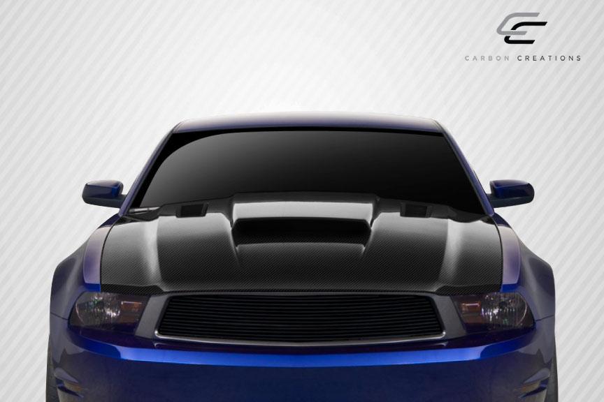 2010-2012 Ford Mustang Carbon Creations CVX Carbon Fiber Hood