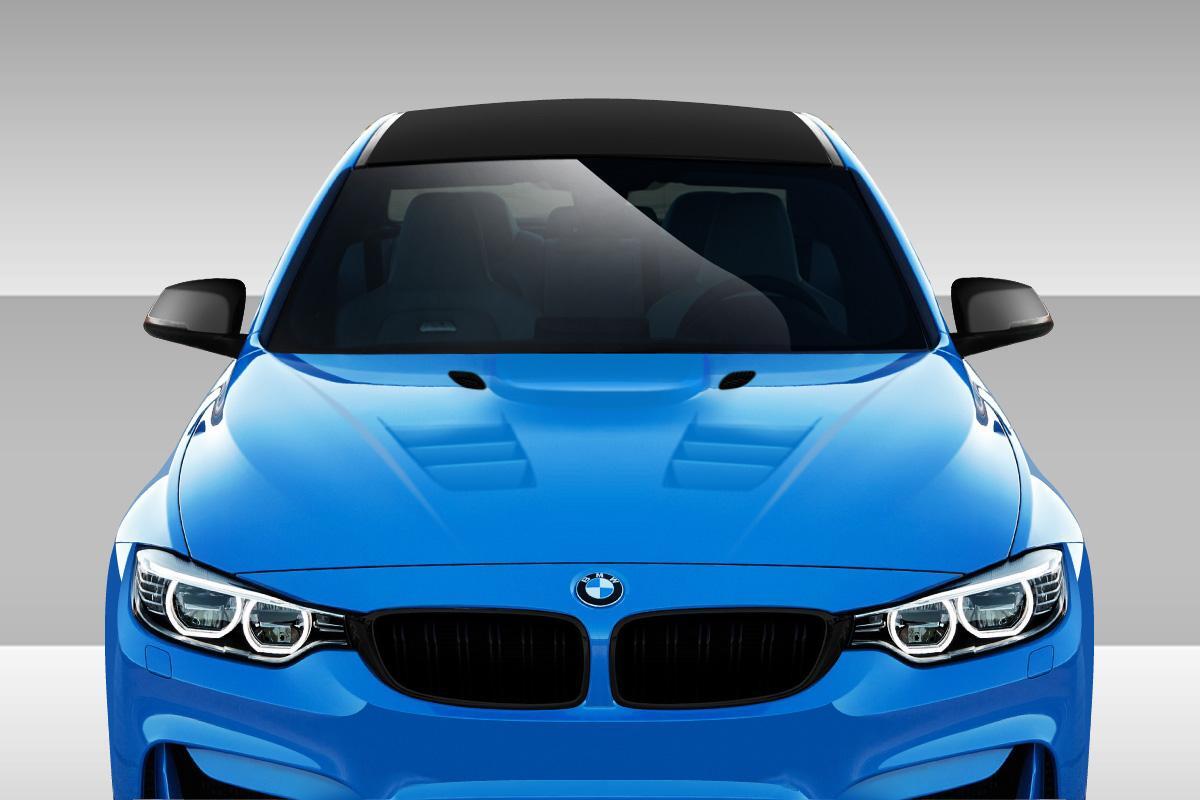 2012-2018 BMW 3 Series Duraflex Eros Version 1 Hood