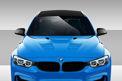 2012-2018 BMW 3 Series Duraflex Eros Version 1 Hood