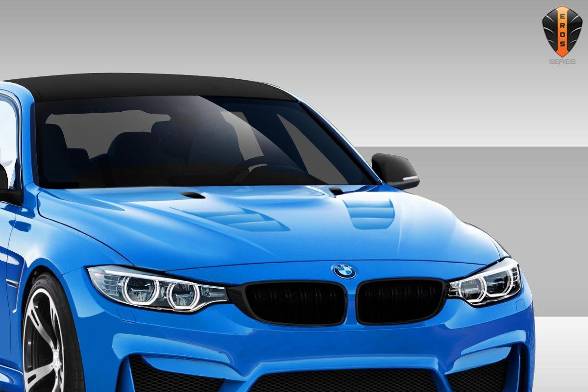2012-2018 BMW 3 Series Duraflex Eros Version 1 Hood