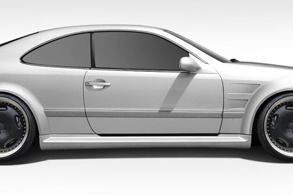 1998-2002 Mercedes CLK Duraflex Black Series Look Side Skirts