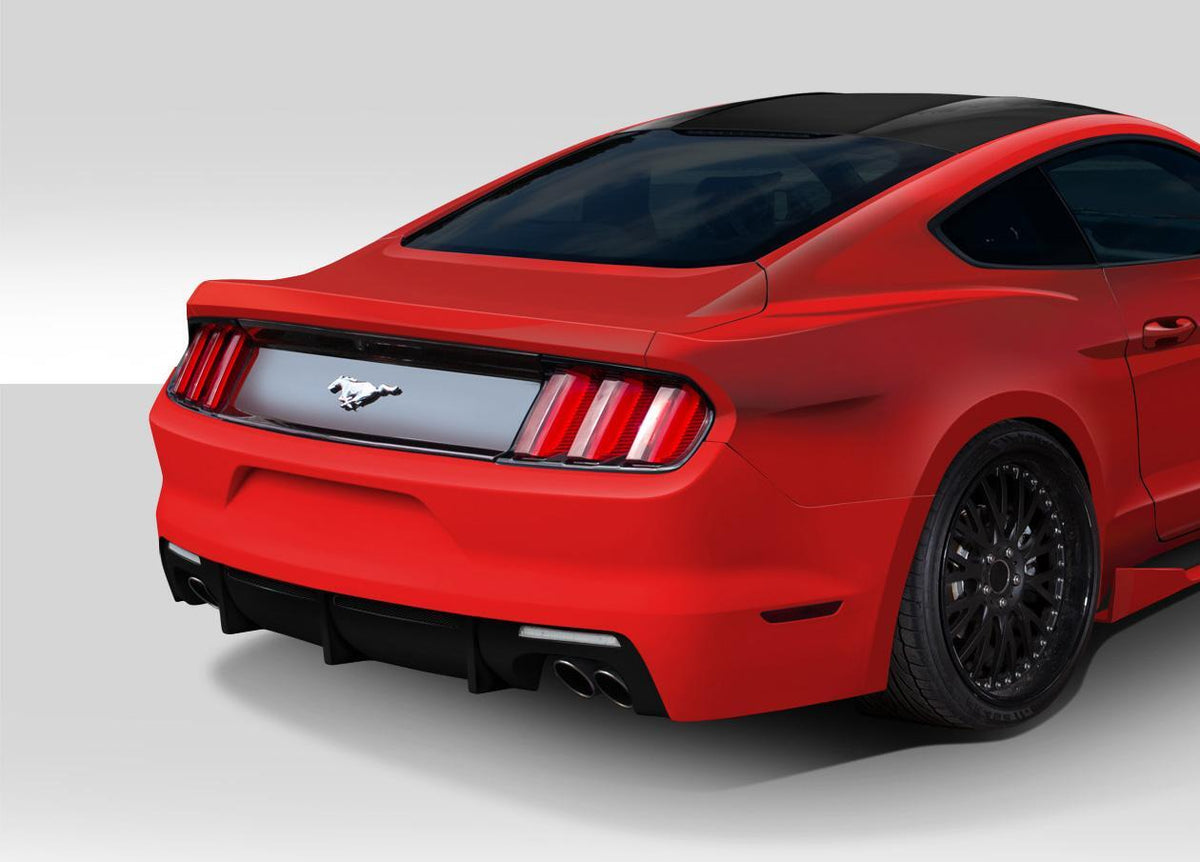 2015-2017 Ford Mustang Duraflex Grid Rear Bumper