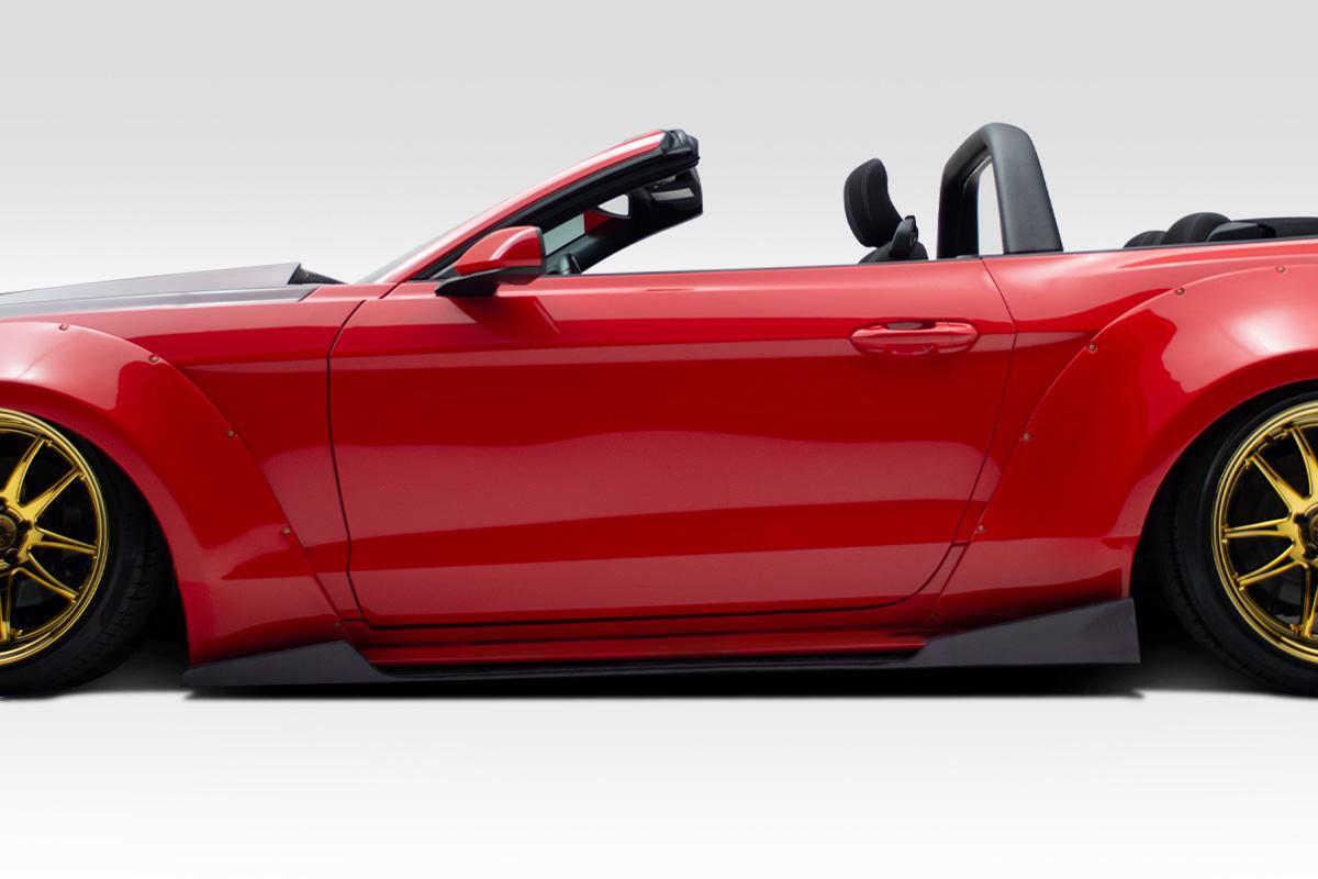 2015-2023 Ford Mustang Duraflex Grid Side Skirts