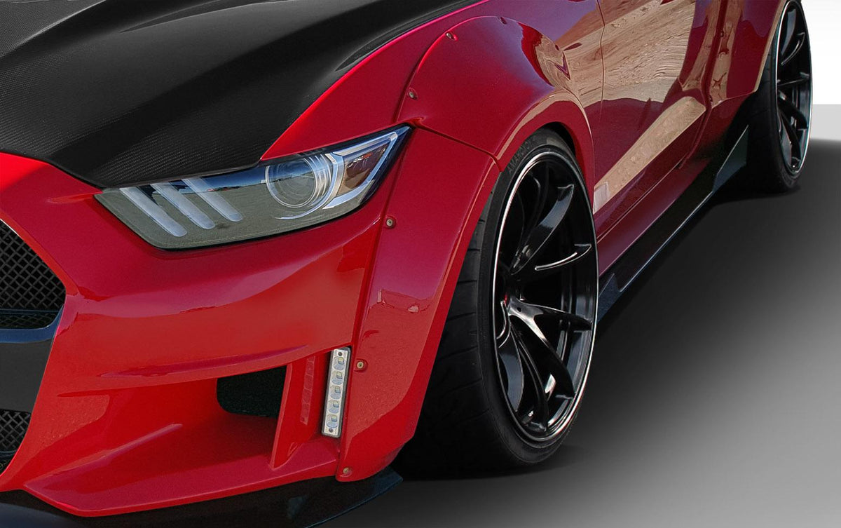 2015-2017 Ford Mustang Duraflex Grid Fender Flare