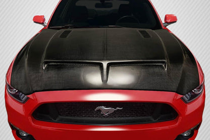 2015-2017 Ford Mustang Carbon Creations GT500 Carbon Fiber Hood