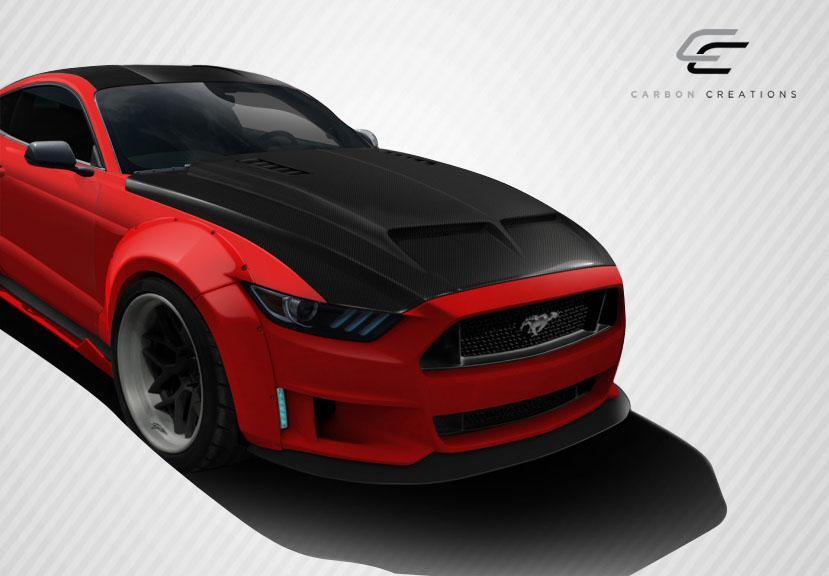 2015-2017 Ford Mustang Carbon Creations GT500 Carbon Fiber Hood