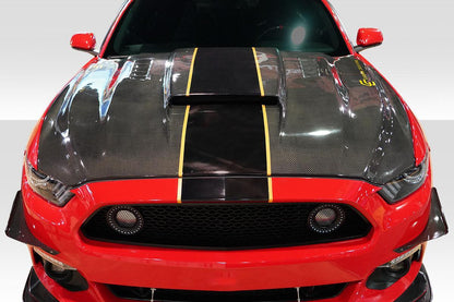 2015-2017 Ford Mustang Carbon Creations CVX Carbon Fiber Hood