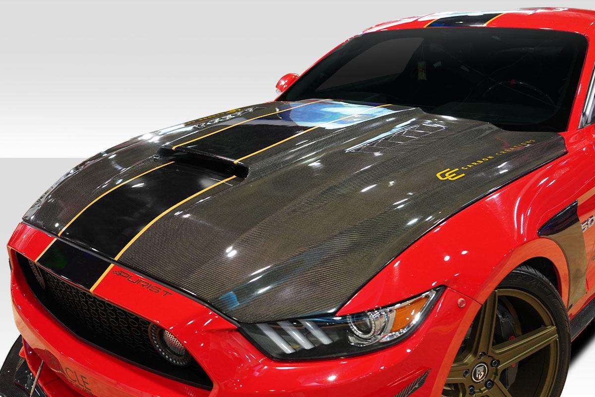 2015-2017 Ford Mustang Carbon Creations CVX Carbon Fiber Hood