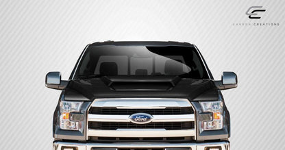 2015-2020 Ford F150 Carbon Creations Grid Carbon Fiber Hood
