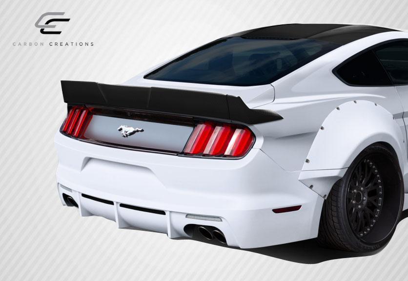 2015-2023 Ford Mustang Carbon Creations Grid Carbon Fiber Rear Wing
