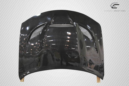 2015-2023 Dodge Charger Carbon Creations Hellcat Carbon Fiber Hood