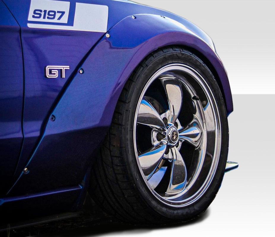 2010-2014 Ford Mustang Duraflex Circuit Fender Flare
