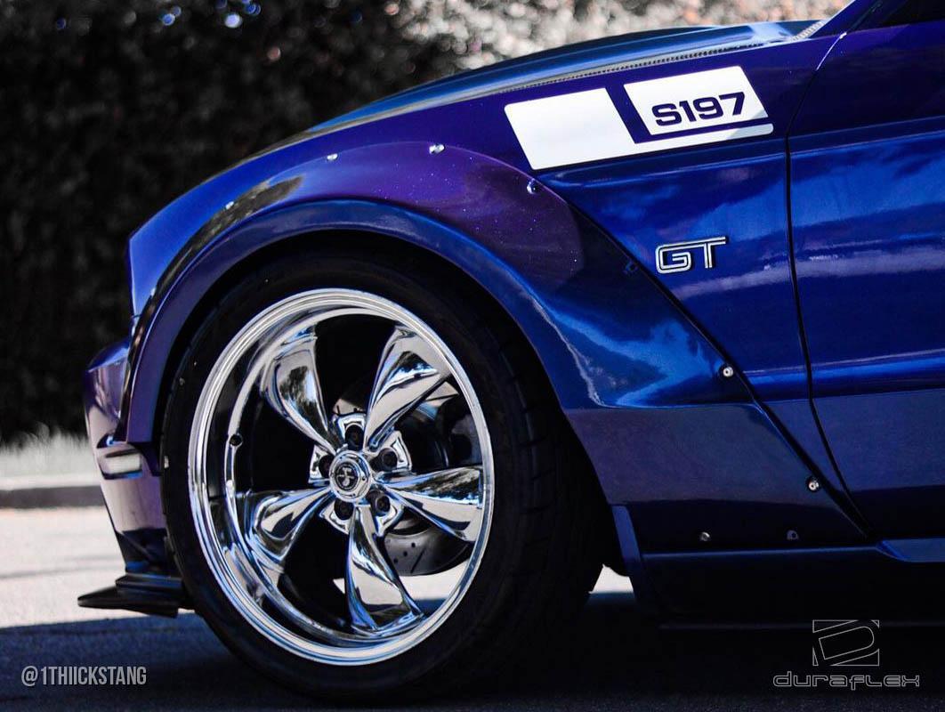 2010-2014 Ford Mustang Duraflex Circuit Fender Flare