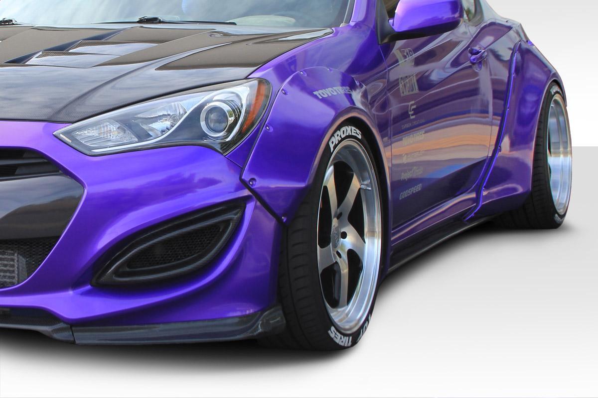 2010-2016 Hyundai Genesis Duraflex Circuit Fender Flare