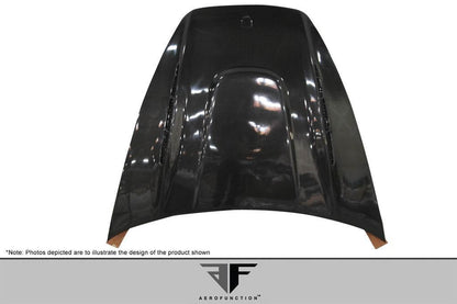 2011-2014 Porsche Cayenne Aero Function AF-3 Carbon Fiber Hood