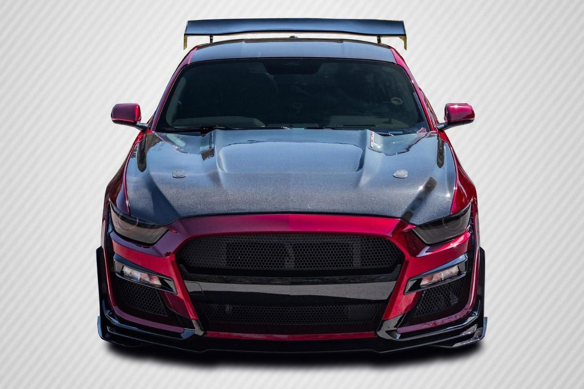 2015-2017 Ford Mustang Carbon Creations GT350 Carbon Fiber Hood