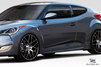 2012-2017 Hyundai Veloster Duraflex N Design Side Skirts
