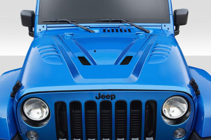 2007-2018 Jeep Wrangler Duraflex ABR Hood
