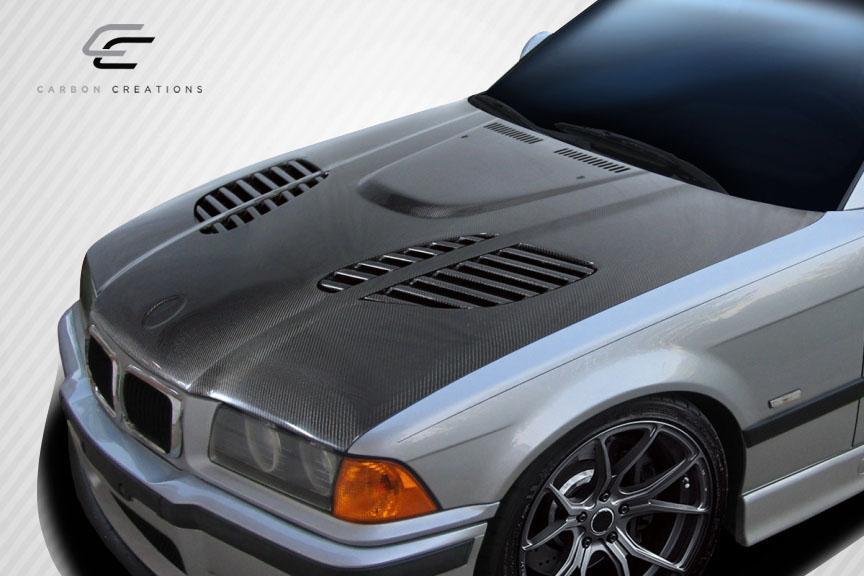 1992-1998 BMW 3 Series Carbon Creations GTR Carbon Fiber Hood