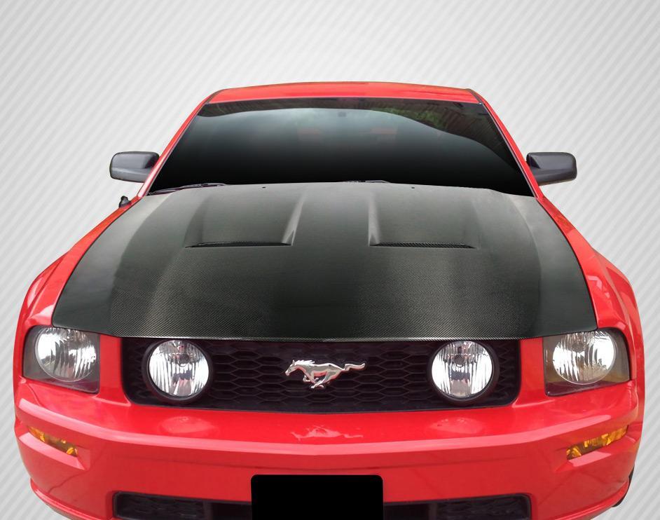 2005-2009 Ford Mustang Carbon Creations CVX Carbon Fiber Hood