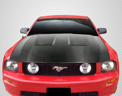 2005-2009 Ford Mustang Carbon Creations CVX Carbon Fiber Hood