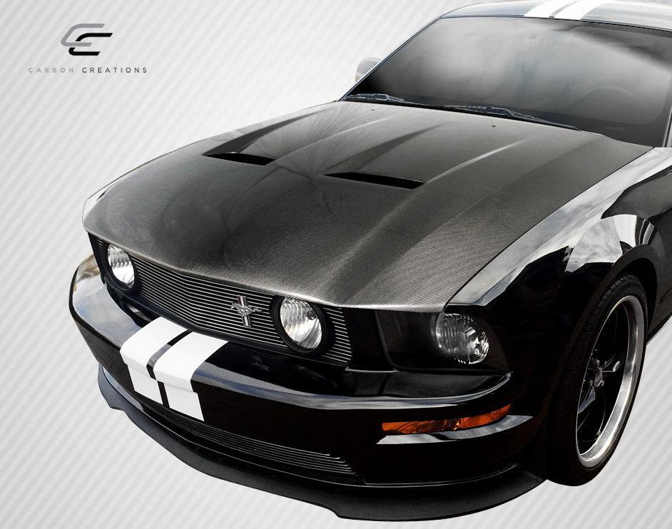 2005-2009 Ford Mustang Carbon Creations CVX Carbon Fiber Hood