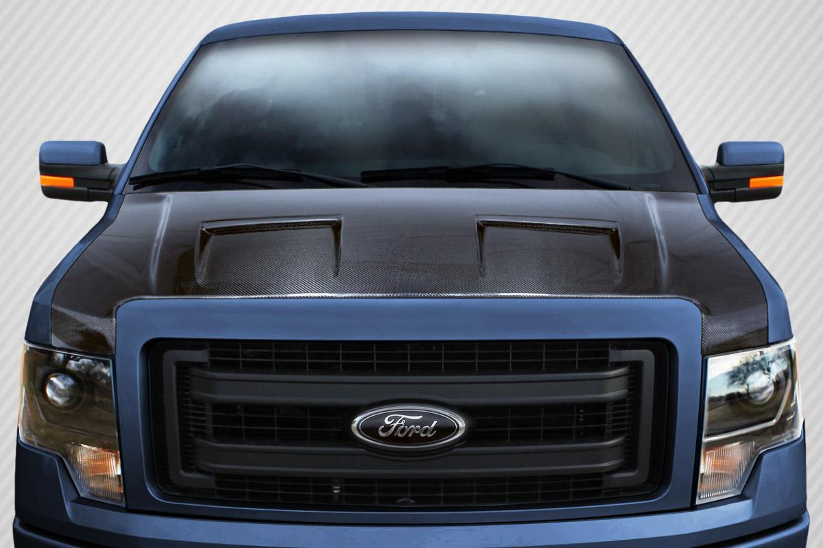 2009-2014 Ford F150 Carbon Creations Ram Air Carbon Fiber Hood