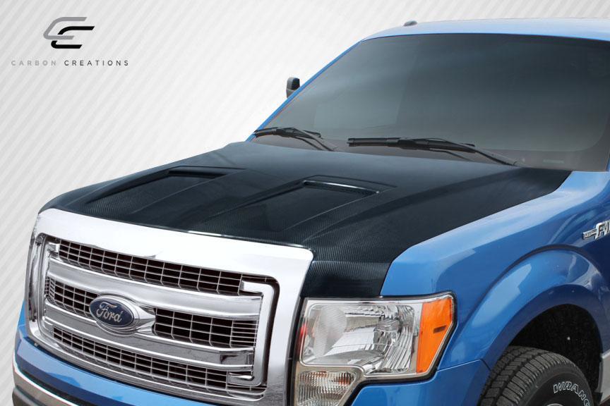 2009-2014 Ford F150 Carbon Creations Ram Air Carbon Fiber Hood