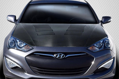 2013-2016 Hyundai Genesis Carbon Creations TS-1 Carbon Fiber Hood