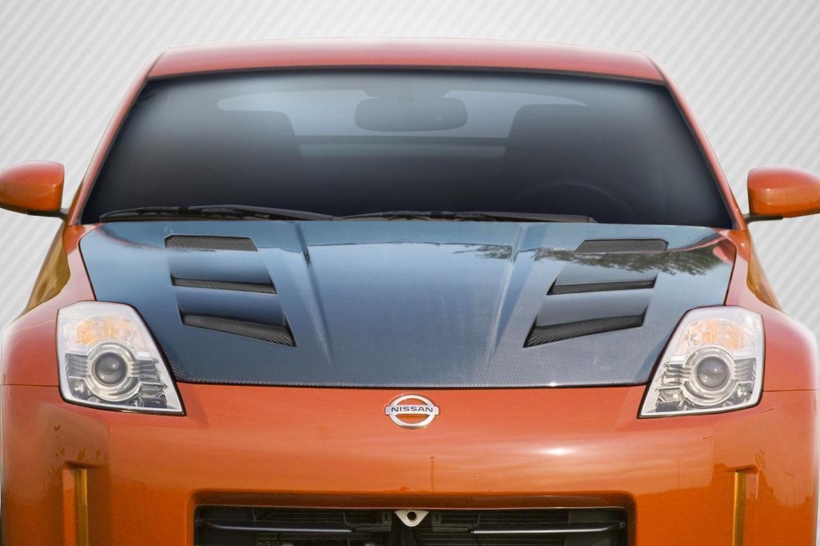 2007-2008 Nissan 350Z Carbon Creations AM-S Carbon Fiber Hood
