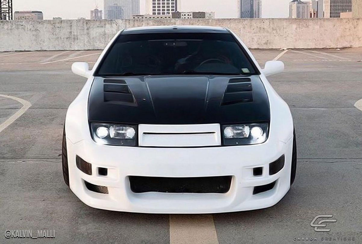 1990-1996 Nissan 300ZX Carbon Creations AM-S Carbon Fiber Hood