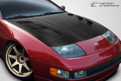 1990-1996 Nissan 300ZX Carbon Creations AM-S Carbon Fiber Hood