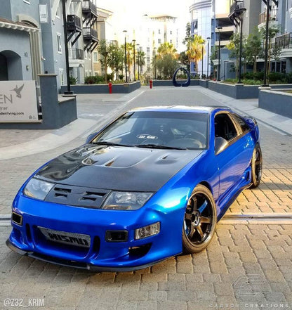 1990-1996 Nissan 300ZX Carbon Creations Type B Carbon Fiber Hood