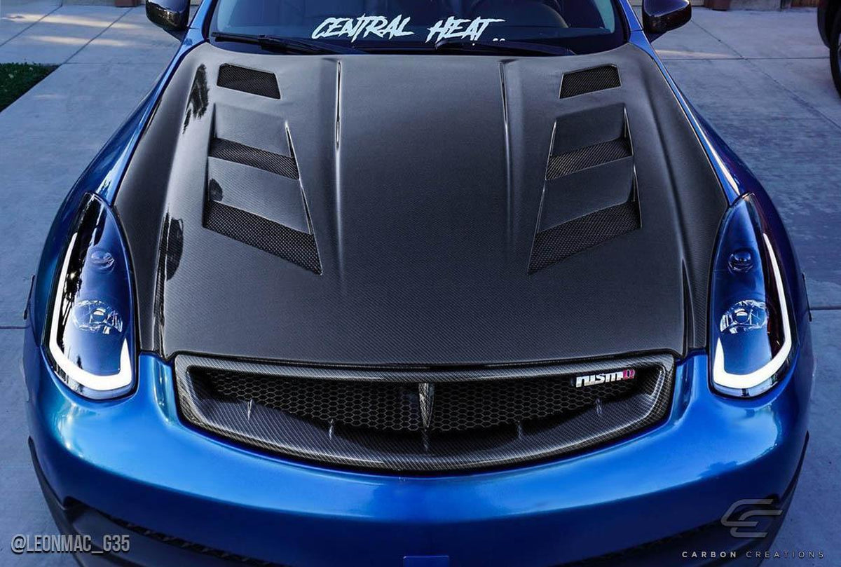 2003-2007 Infiniti G Coupe Carbon Creations AM-S Carbon Fiber Hood