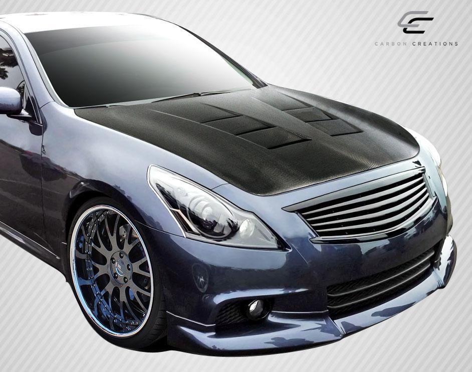 2007-2013 Infiniti G Sedan Carbon Creations TS-1 Carbon Fiber Hood