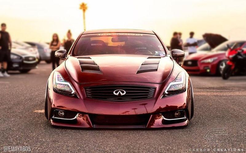 2008-2015 Infiniti G Coupe Carbon Creations AM-S Carbon Fiber Hood