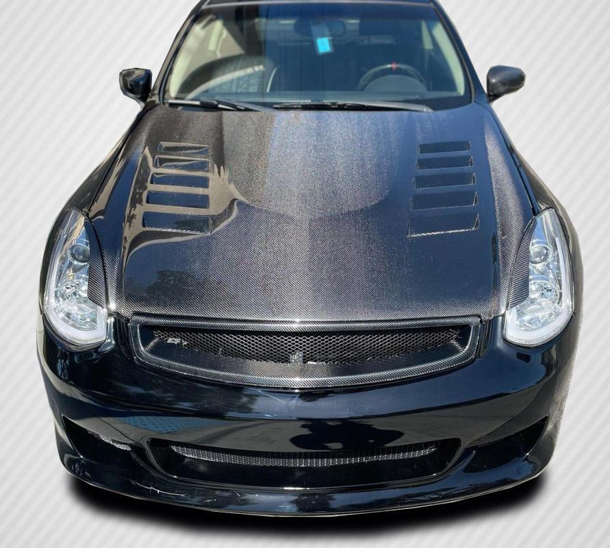 2003-2007 Infiniti G Coupe Carbon Creations O Design Carbon Fiber Hood