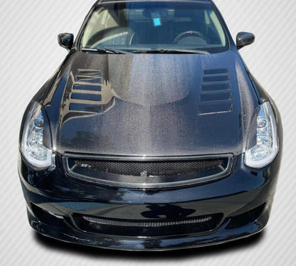2003-2007 Infiniti G Coupe Carbon Creations O Design Carbon Fiber Hood
