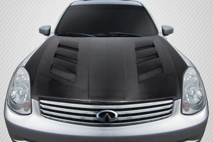 2003-2004 Infiniti G Sedan Carbon Creations AM-S Carbon Fiber Hood