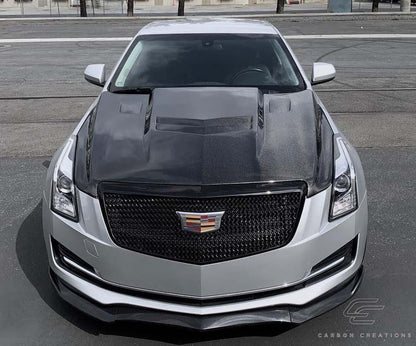 2012-2019 Cadillac ATS Carbon Creations AC-1 Carbon Fiber Hood