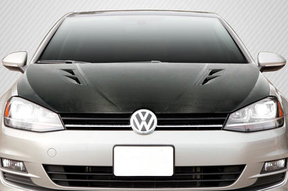 2015-2021 Volkswagen Golf Carbon Creations K Design Carbon Fiber Hood