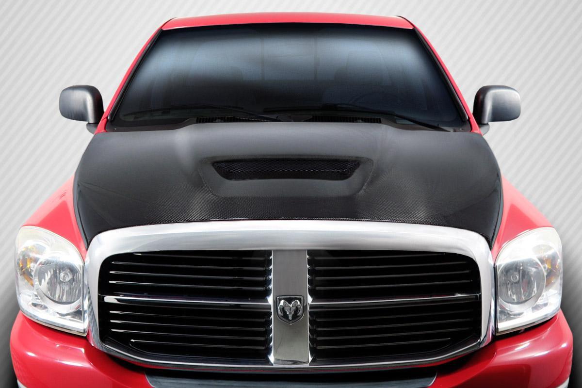 2002-2008 Dodge Ram Carbon Creations SRT Carbon Fiber Hood