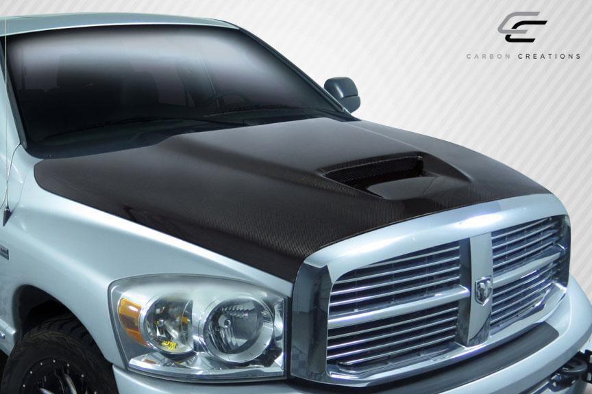2002-2008 Dodge Ram Carbon Creations SRT Carbon Fiber Hood
