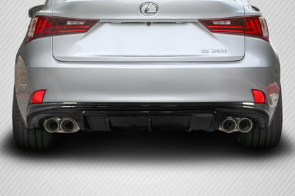 2014-2016 Lexus IS Carbon Creations AM Design Carbon Fiber Rear Lip
