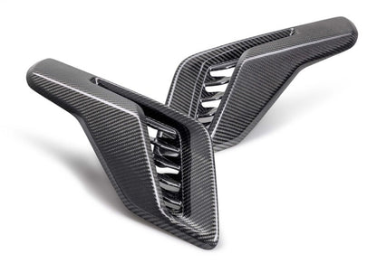 Ford Racing 21-24 F-150 Raptor Carbon Fiber Fender Vent Set - Gloss M-16026-FG