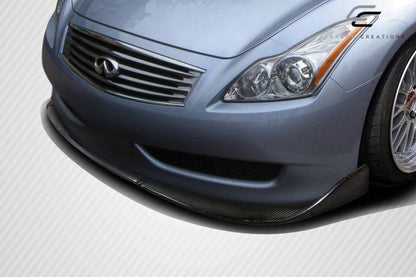 2008-2015 Infiniti G Coupe Carbon Creations Chronos Carbon Fiber Front Lip