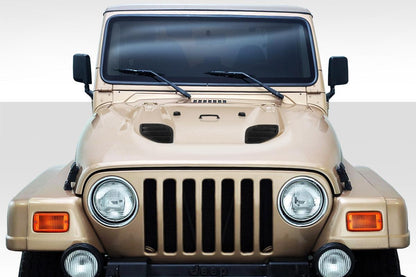 1997-2006 Jeep Wrangler Duraflex Power Dome Hood