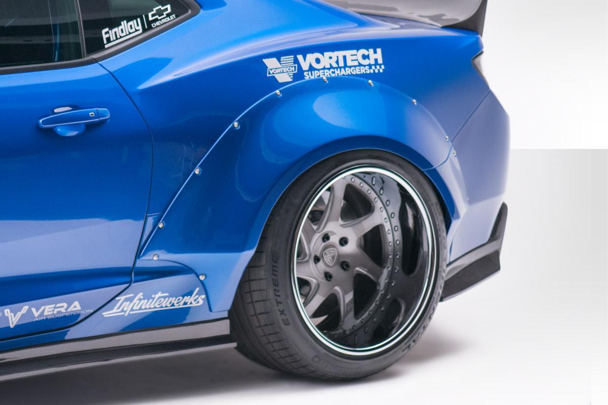 2016-2018 Chevrolet Camaro Duraflex Grid Fender Flare