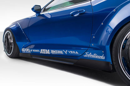 2016-2023 Chevrolet Camaro Duraflex Grid Side Skirts