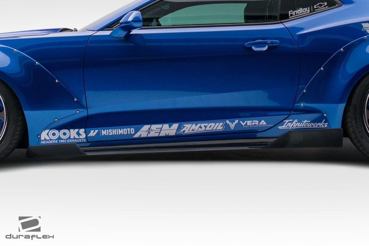 2016-2023 Chevrolet Camaro Duraflex Grid Side Skirts